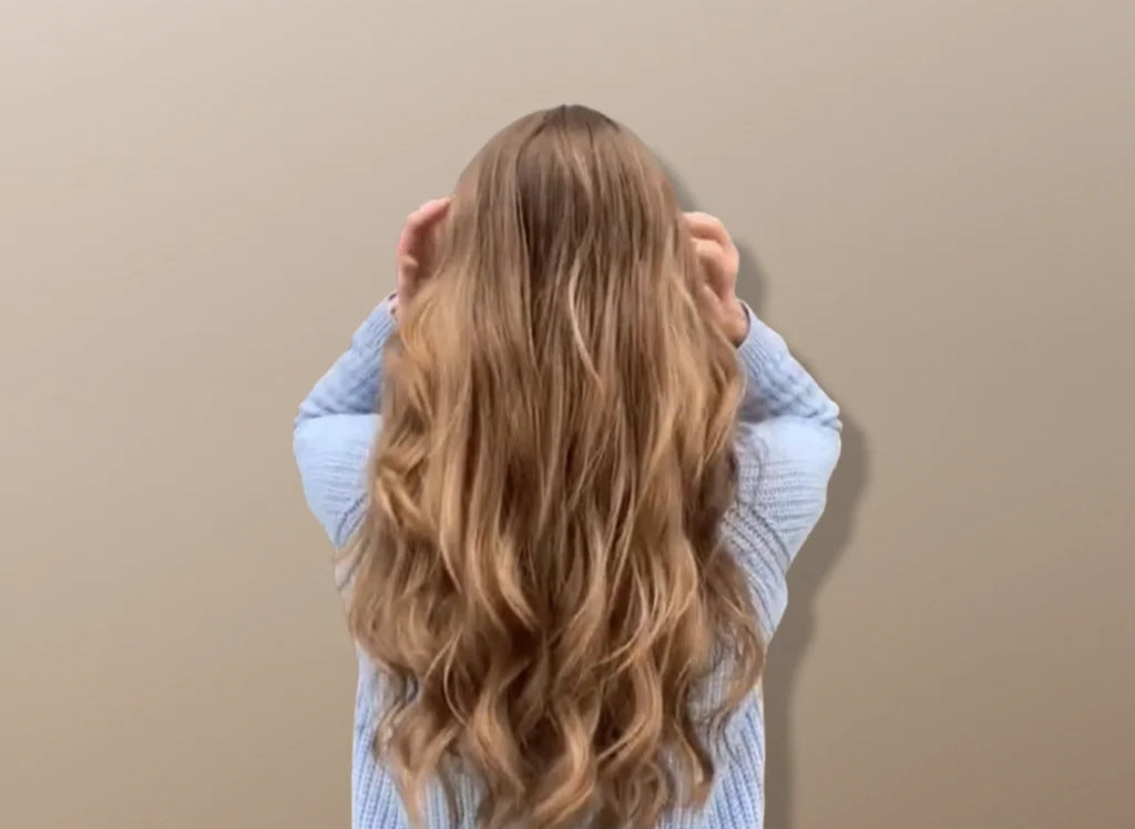Multiple products and soft curls with a straightener