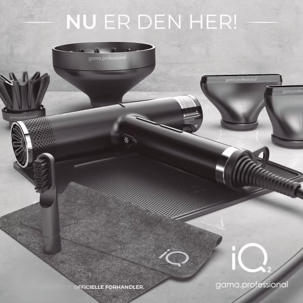 Føntørre - GA.MA iQ 2 PROFESSIONAL Black