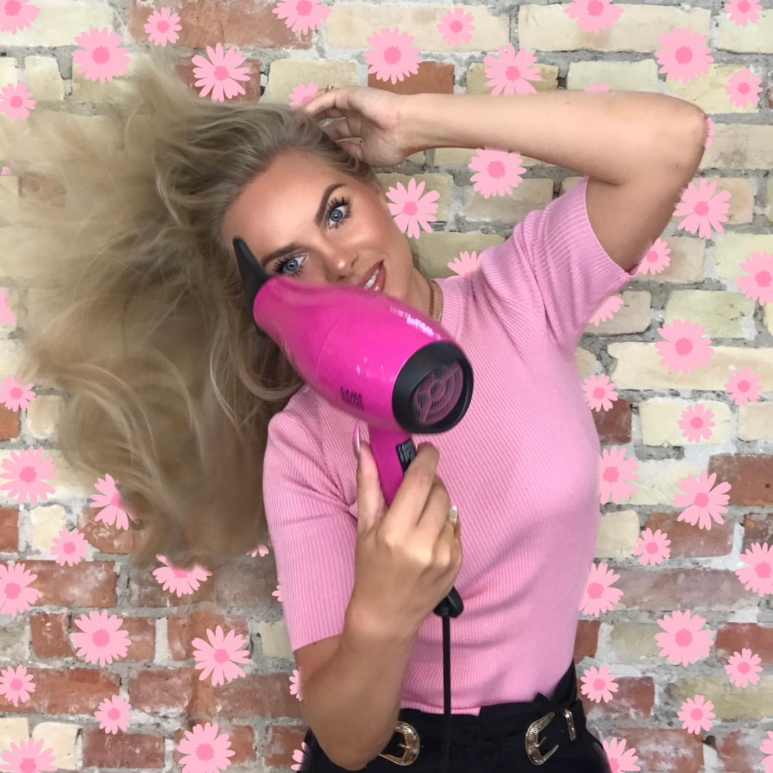 Føntørre - GA.MA CLASSIC PINK PROFESSIONAL. Effektiv og kraftig.