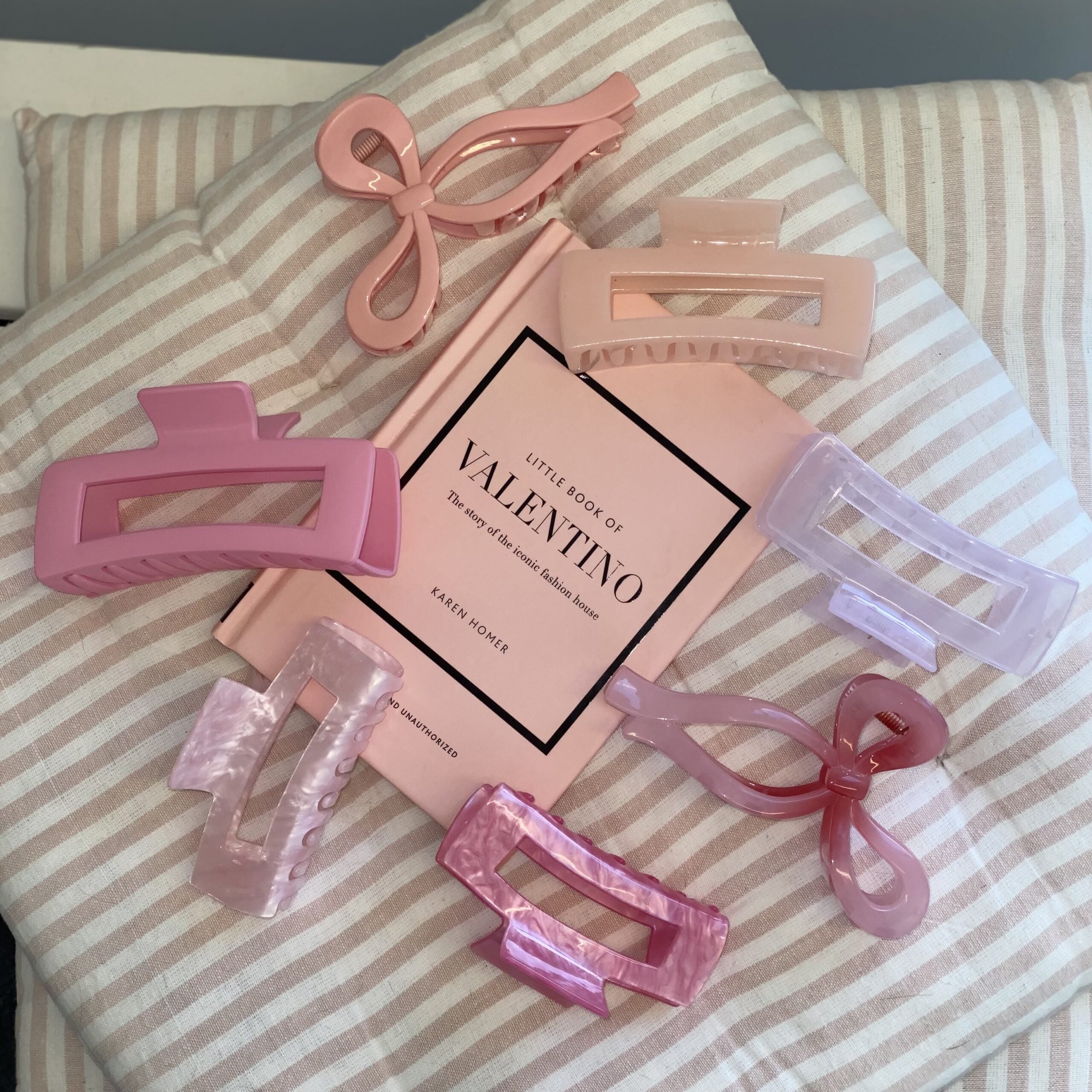 The Bow XXL Nude Pink • Ekstra stor sløjfe hårklemme