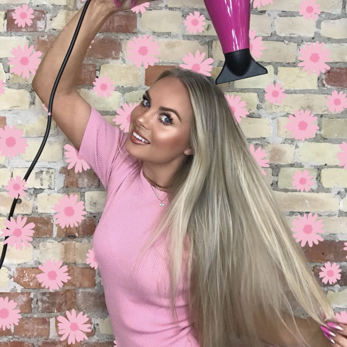 Føntørre - GA.MA CLASSIC PINK PROFESSIONAL. Effektiv og kraftig.
