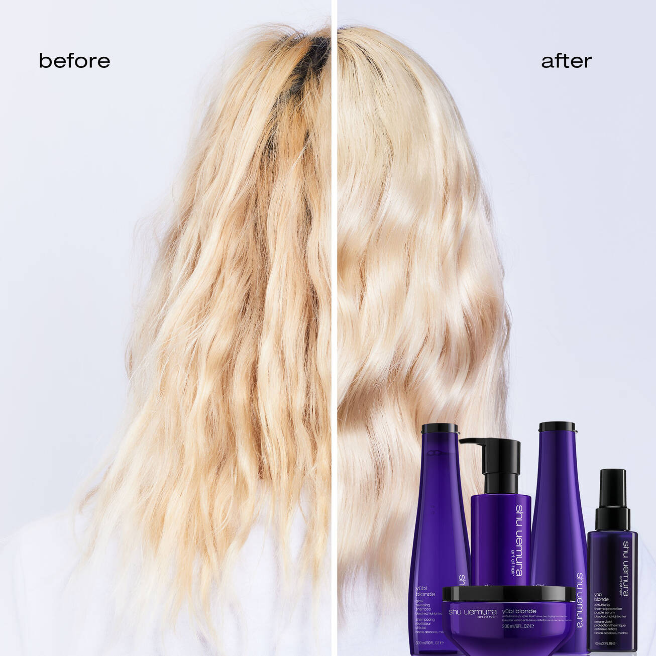 Shu uemura Yubi Blonde Glow shampoo
