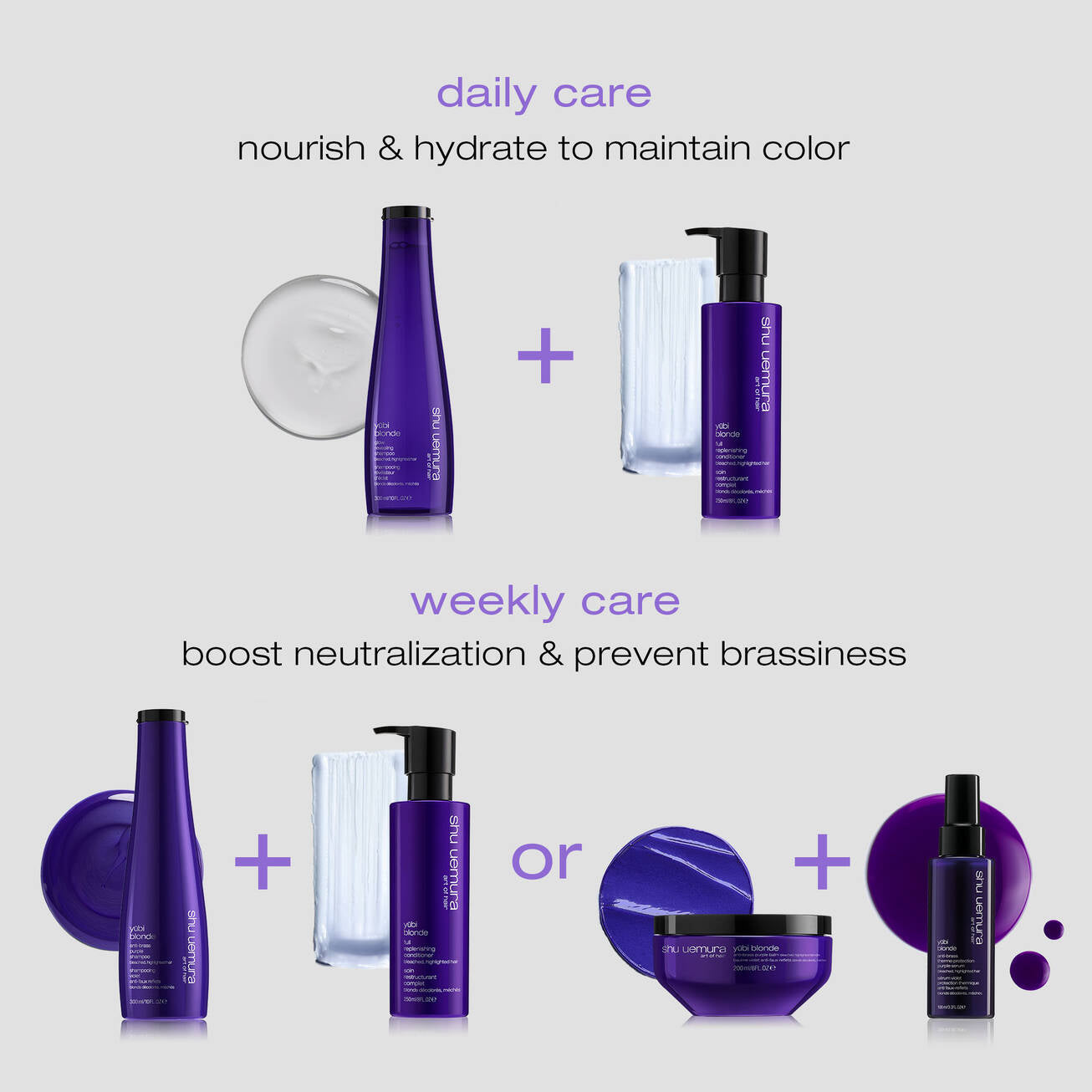 Shu uemura Yubi Blonde Glow shampoo