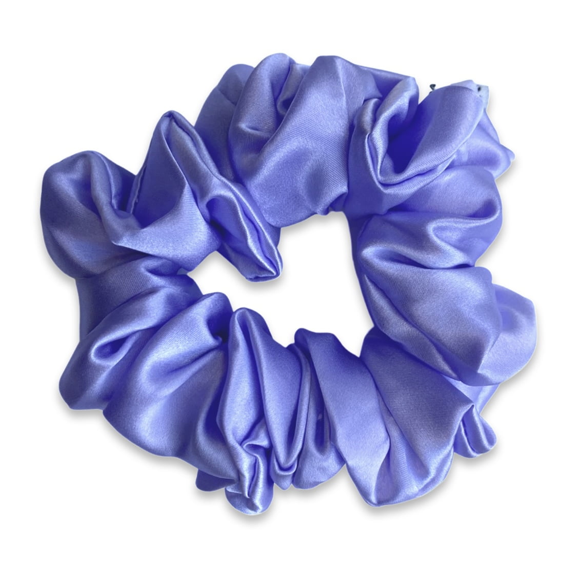 Luxury Silk Scrunchie • Purple Rain size M
