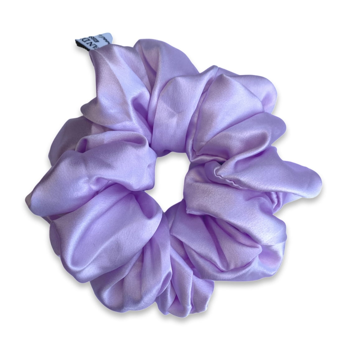 Luxury Silk Scrunchie • Light Purple size L