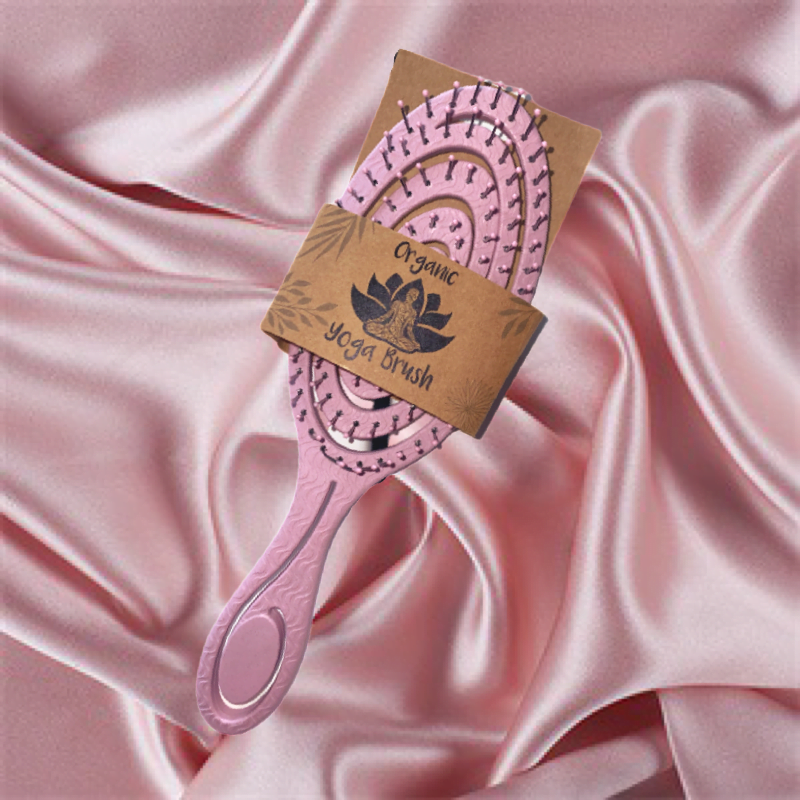 ORGANIC YOGA BRUSH-Dusty Pink